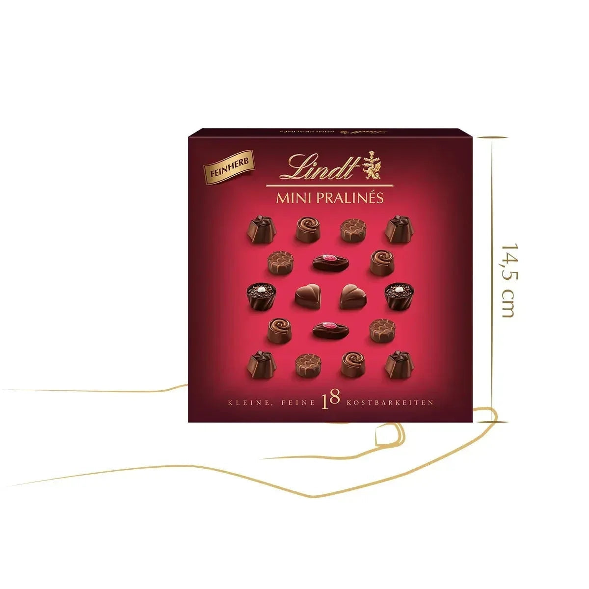 Lindt Mini Pralinés Noirs 90g Feinherbe Pralinen Geschenkbox 58c806-2