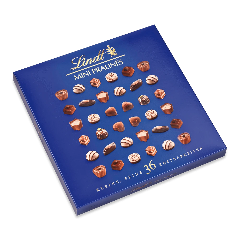 Lindt Mini Pralines Mischung 180g Packung