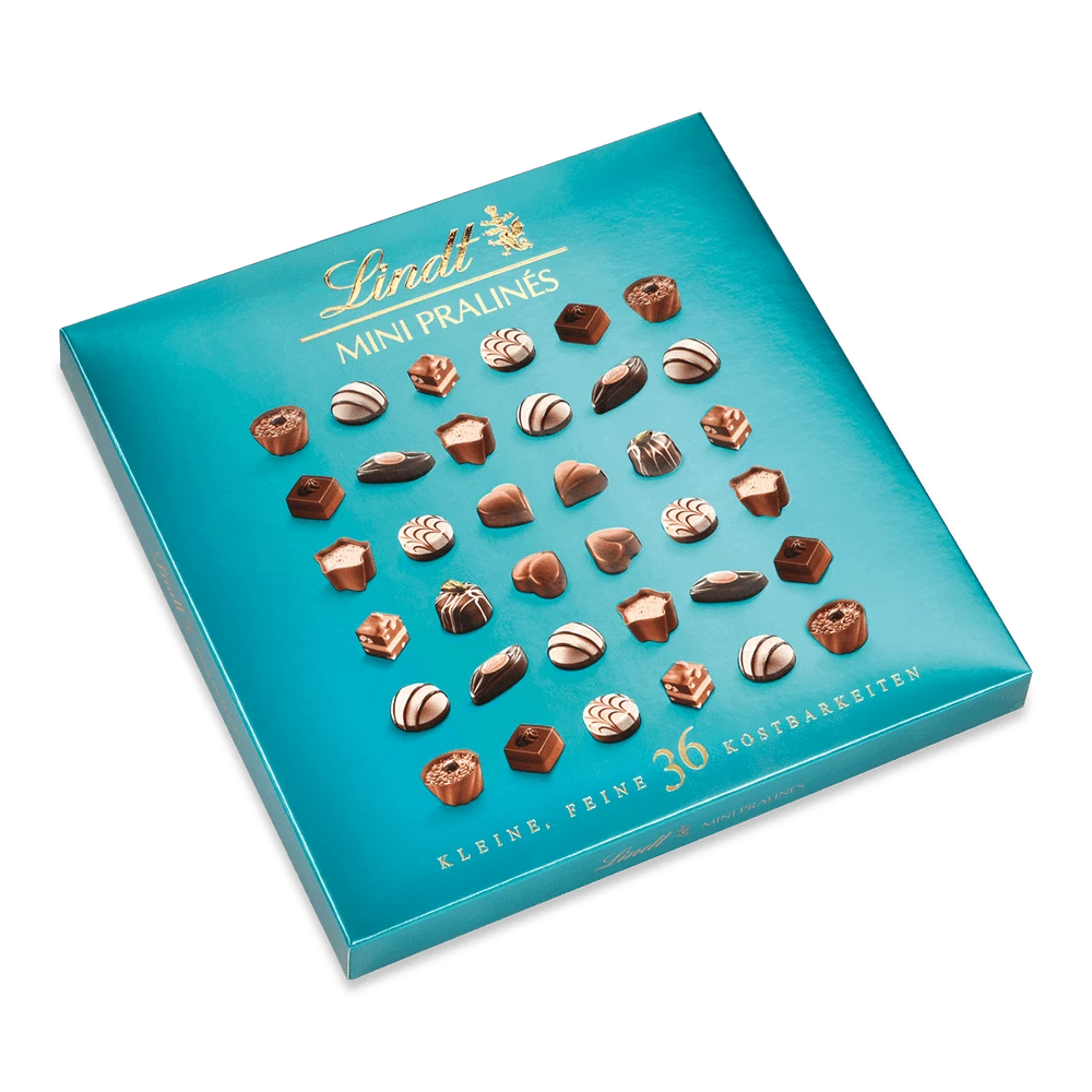 Lindt Mini Pralines Mischung 180g Packung