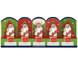 Lindt Mini-Weihnachtsmänner Vollmilch abtrennbar 50 g