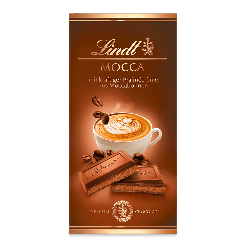 Lindt Mocca Schokolade 100 g