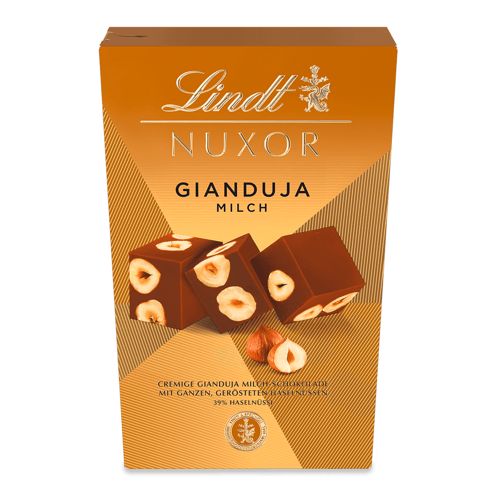 Lindt NUXOR Gianduja Milch Cornet 150 g