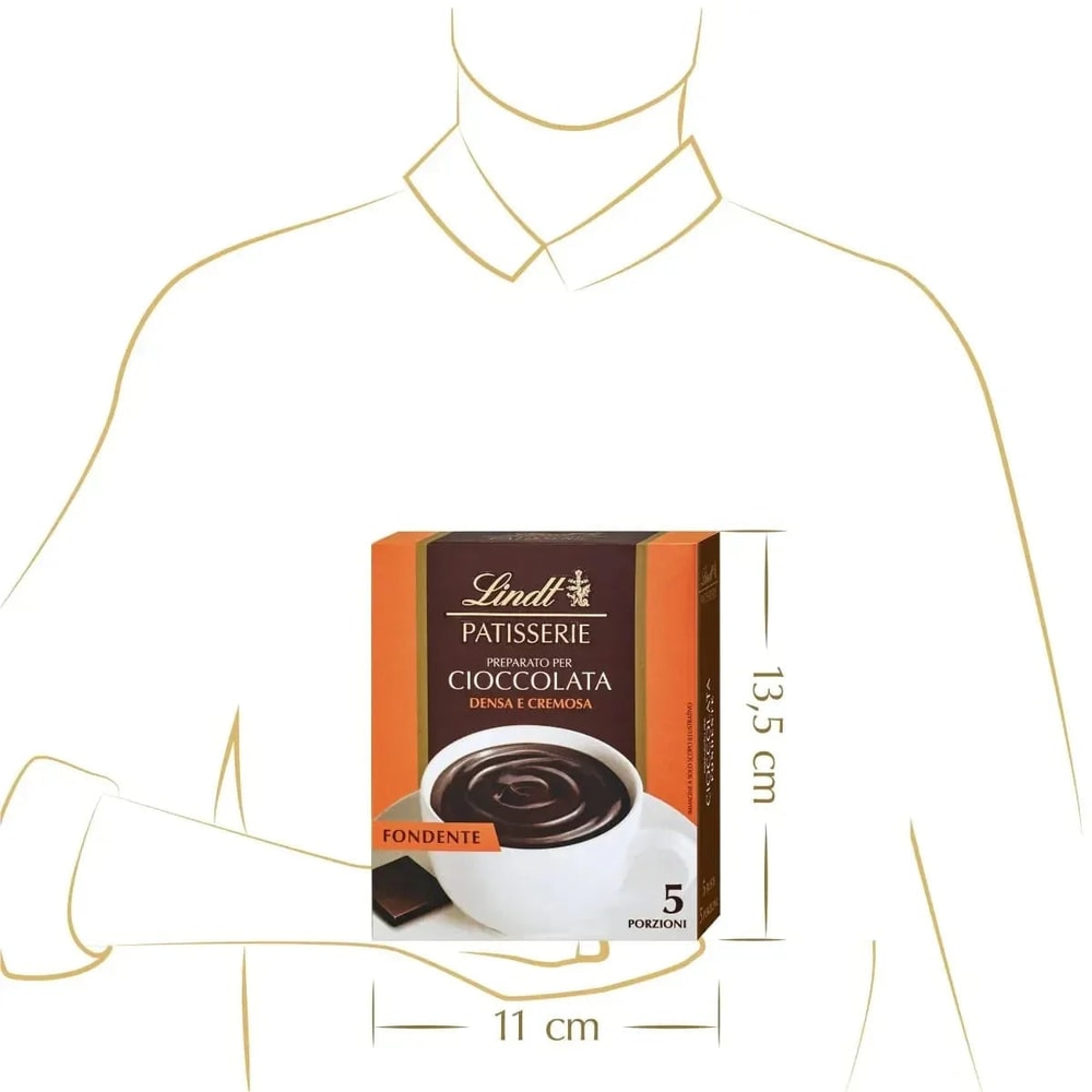 Lindt Patisserie Dunkel Heisse Schokolade Getränkepulver 100g