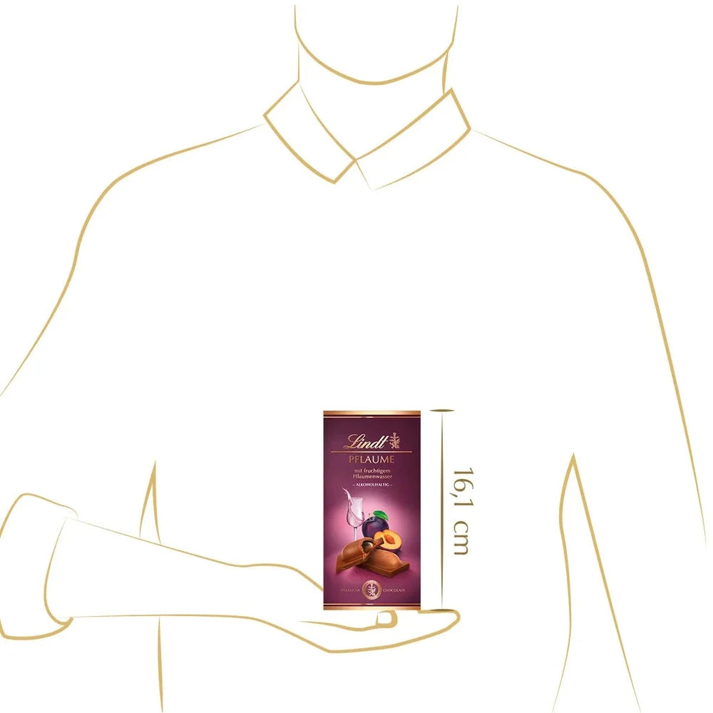 Lindt Pflaume Vollmilch Tafel 100g