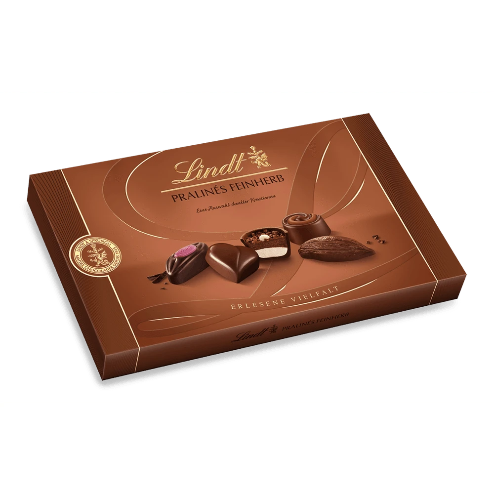 Lindt Pralinés Feinherb 125g