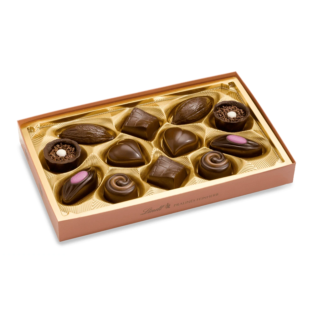 Lindt Pralinés Feinherb 125g