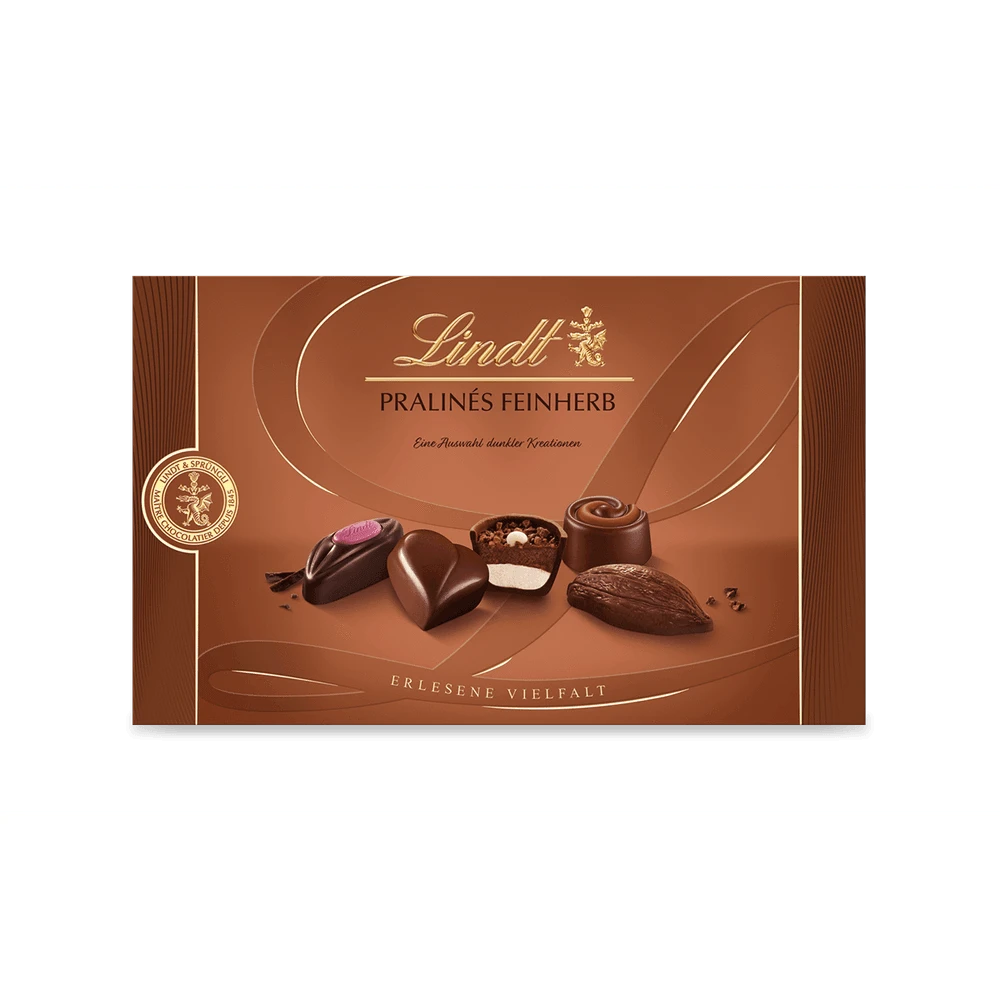 Lindt Pralinés Feinherb 125g