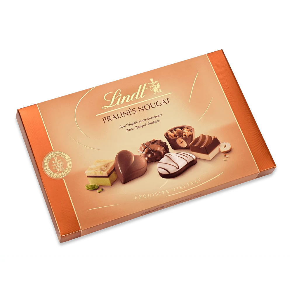 Lindt Pralinés Nougat 200g