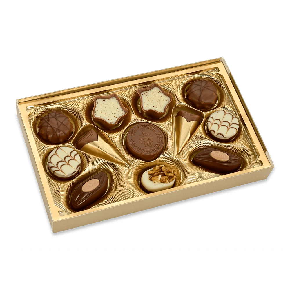 Lindt Pralinen Hochfein 120g Packung