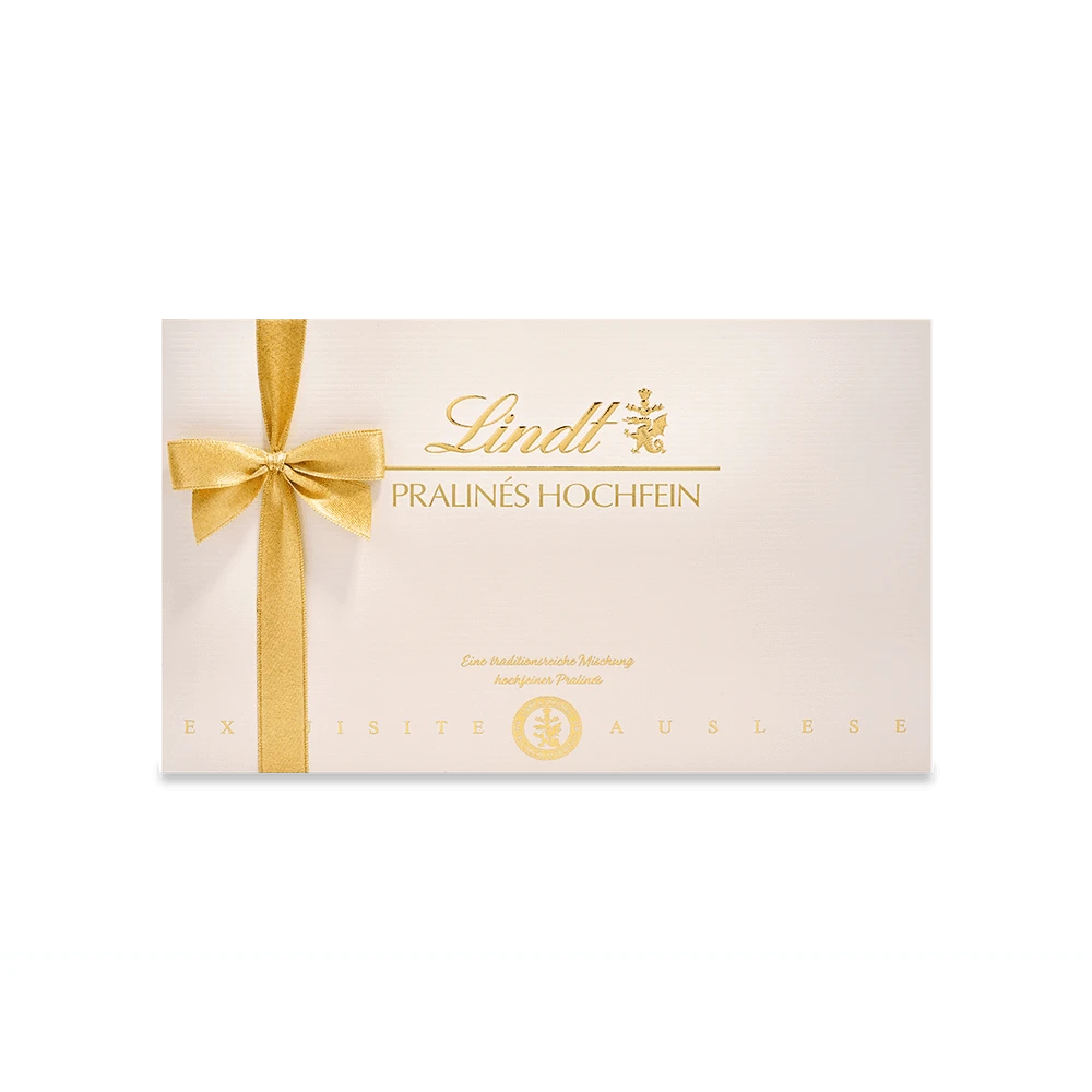 Lindt Pralinen Hochfein 200g Packung