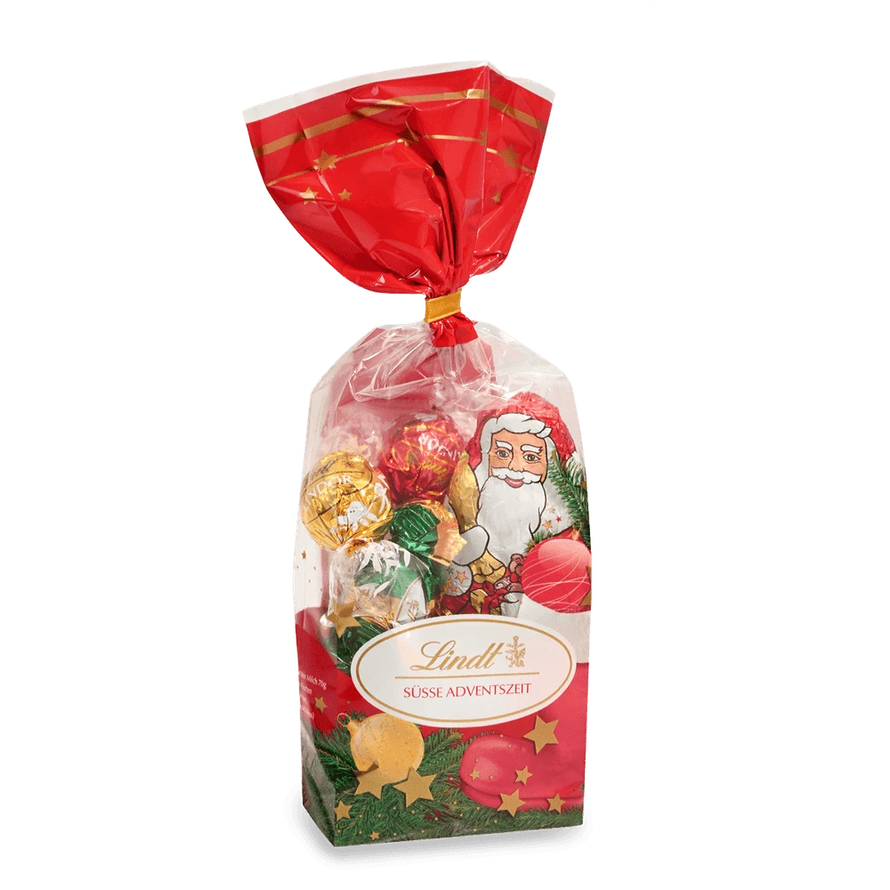 Lindt Süße Adventszeit Geschenkbeutel Mischung 130 g