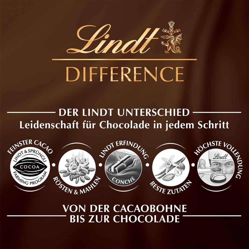 Lindt Schicht-Nougat Pralines 125g Packung