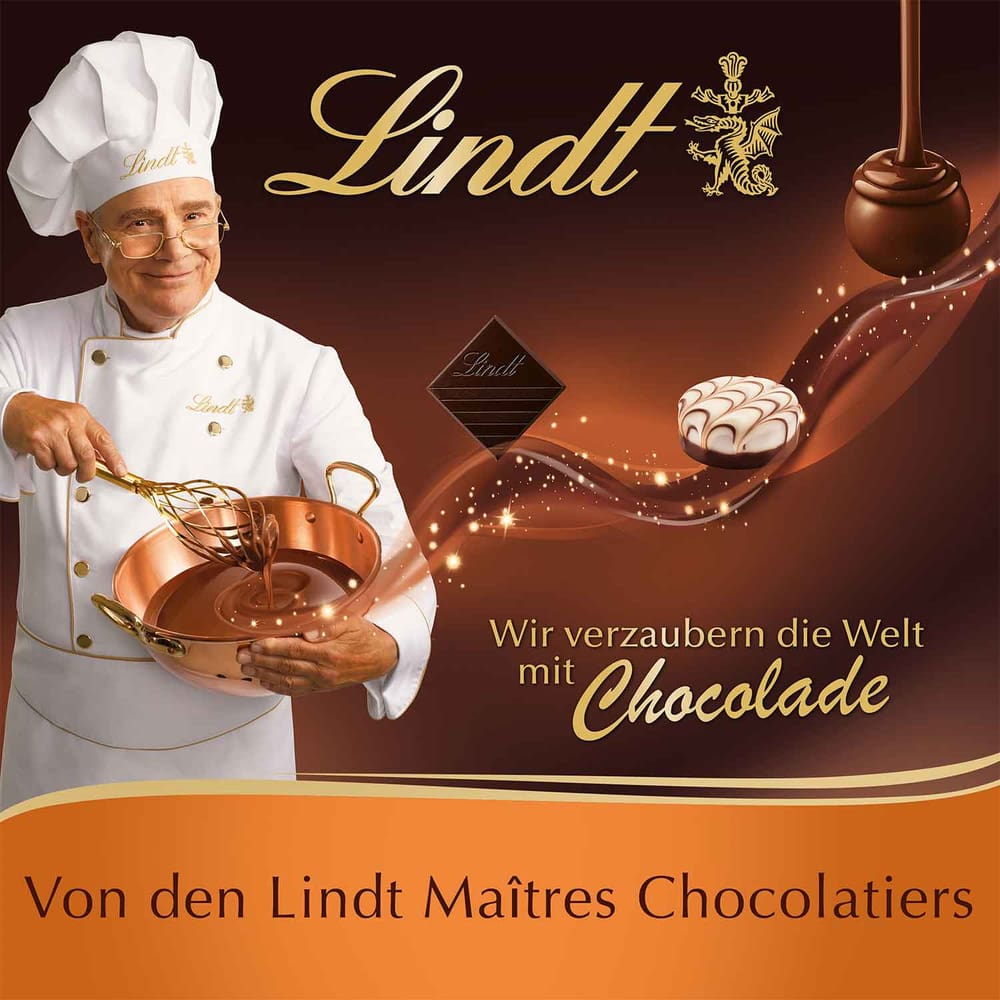 Lindt Schicht-Nougat Pralines 125g Packung