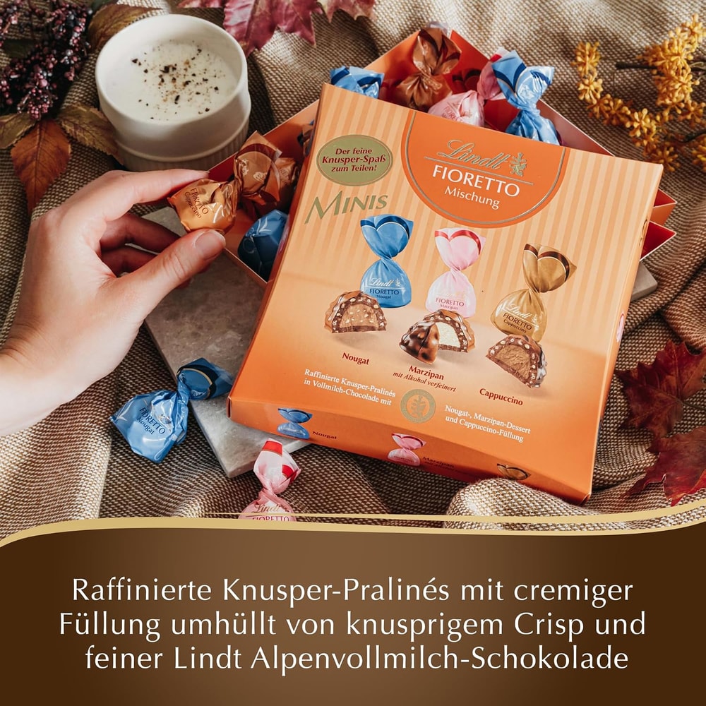 Lindt Schokolade FIORETTO Minis Sharing Box Mischung 230g