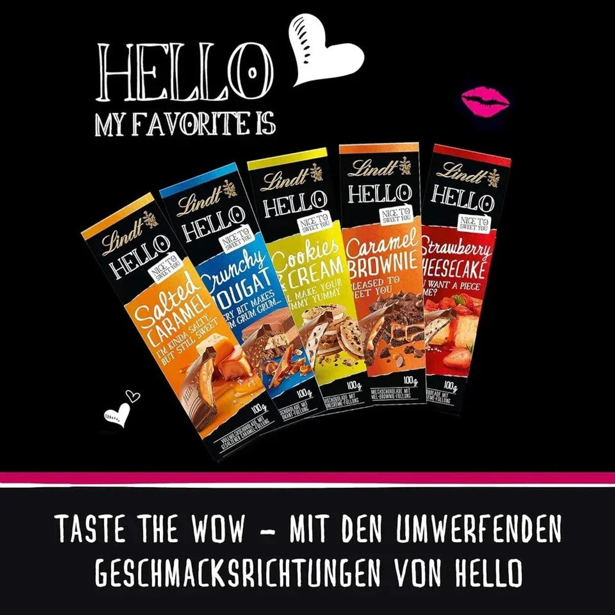 Lindt Schokolade HELLO Caramel Brownie | 100 g Tafel | Vollmilch-Schokolade 58c806-2