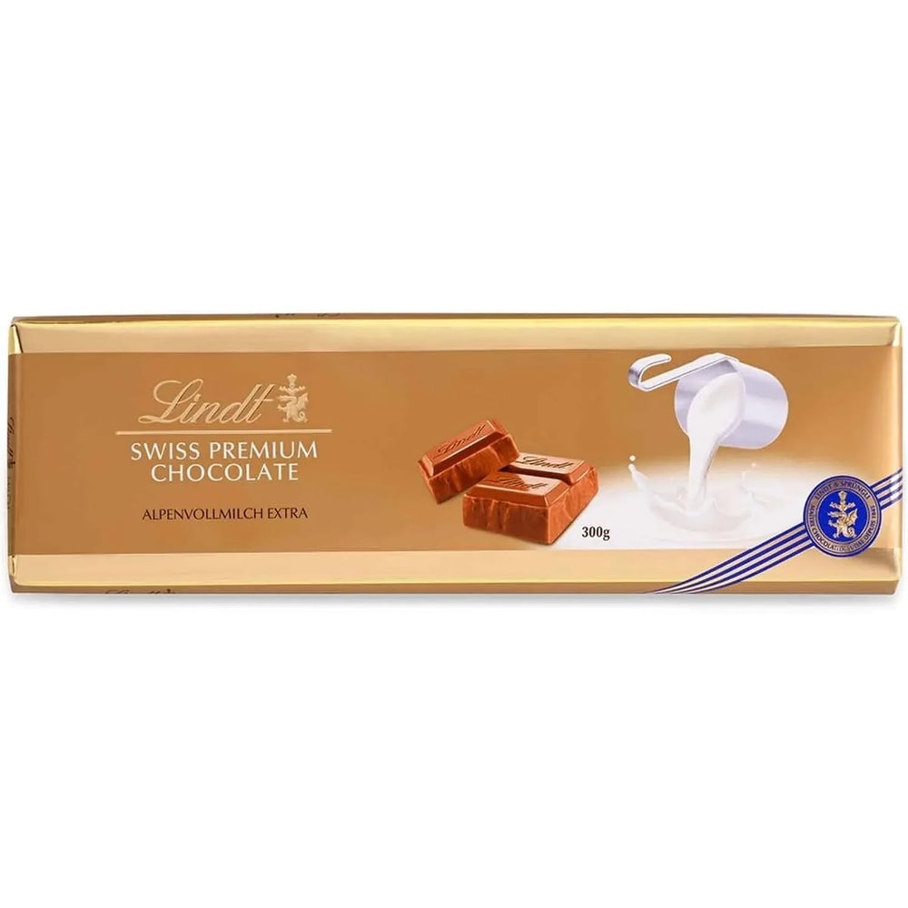 Lindt Schokolade Weiße Mandel Tafel 300g Weiße Schokolade mit gerösteten Mandeln