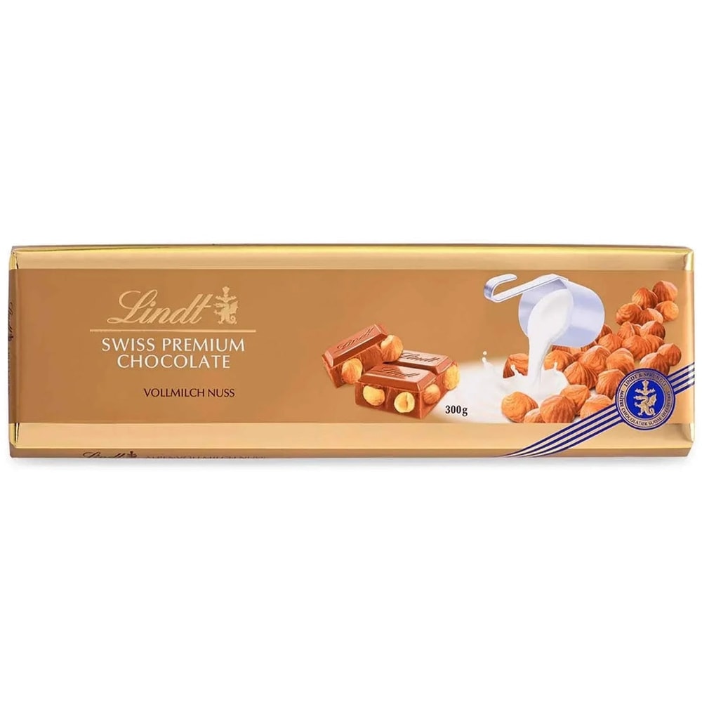 Lindt Schokolade Weiße Mandel Tafel 300g Weiße Schokolade mit gerösteten Mandeln