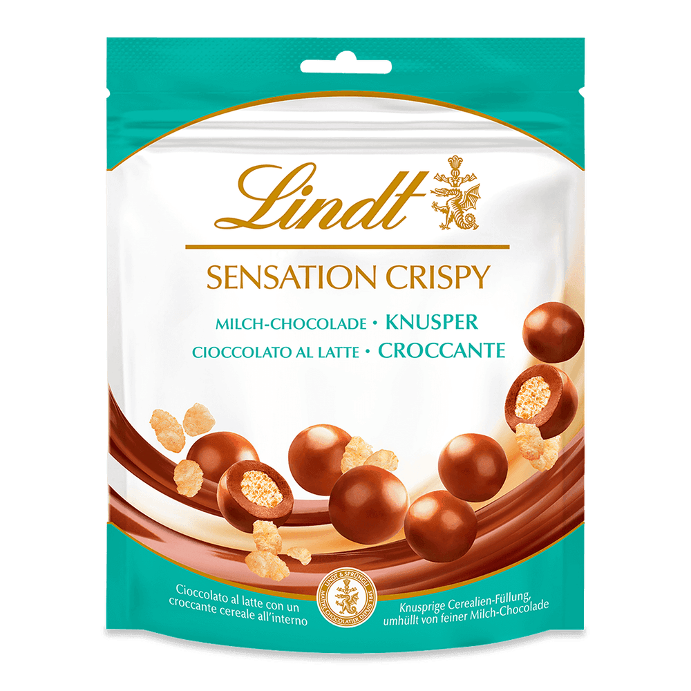 Lindt Sensation Crispy Milch 140 g