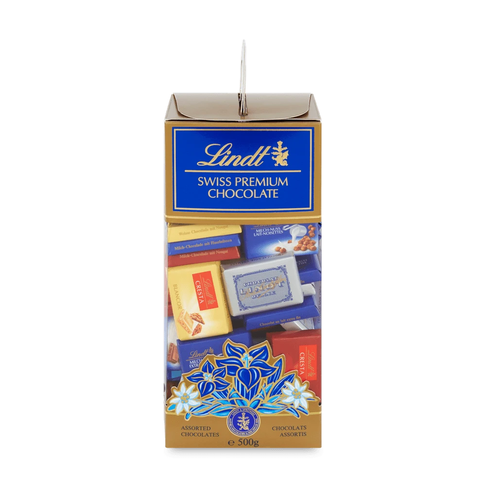 Lindt SOUVENIR Napolitains Assortiert Geschenkbox 500g