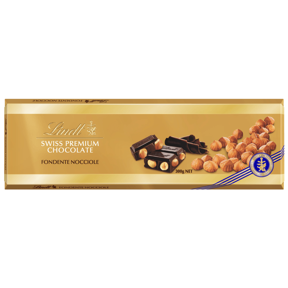Lindt Swiss Premium Dunkle Haselnuss 300 g