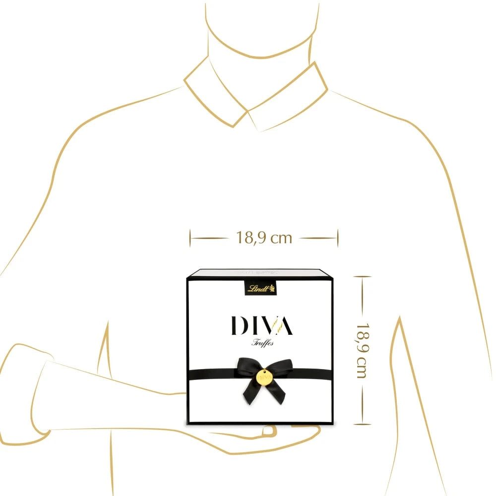Lindt Trüffelpralinen DIVA Trüffel Collier Geschenkbox 182g