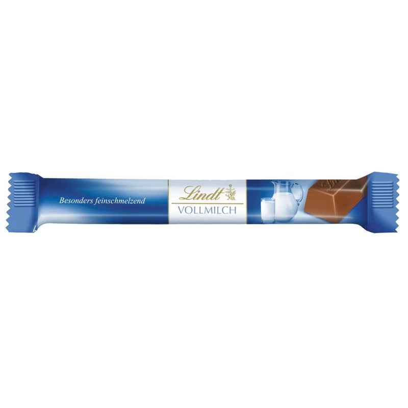 Lindt Vollmilch Schokoladenriegel Schoko Sticks Pralinen 24x 40g