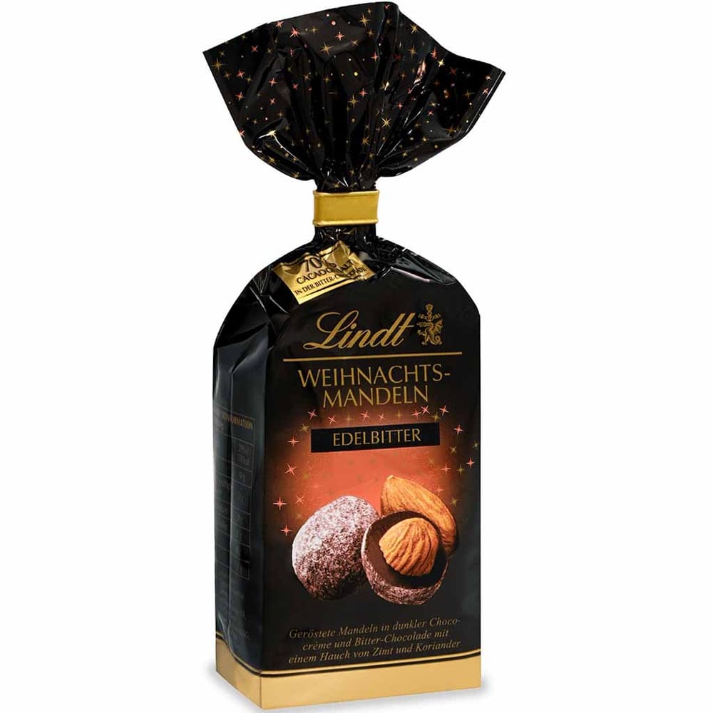 Lindt Weihnachts-Bitter-Mandeln 70% 100 g