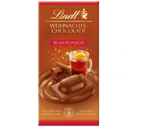 Lindt Weihnachts-Chocolade Rum-Punsch 100 g