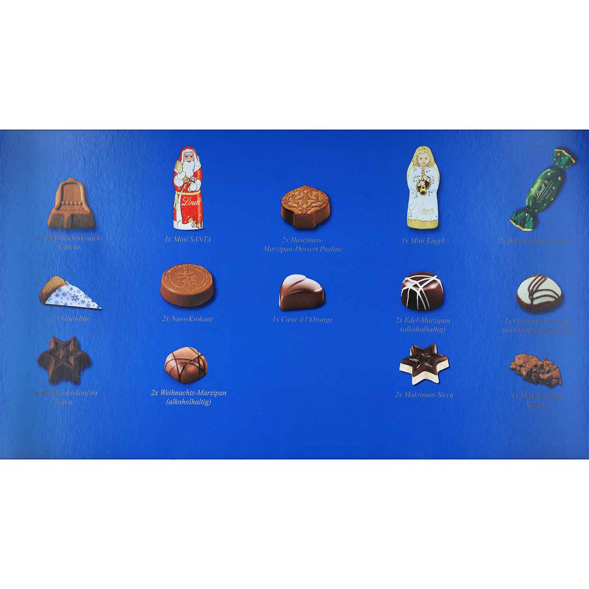 Lindt Weihnachts-Zauber Adventskalender 265 g – Originalabbildung 3