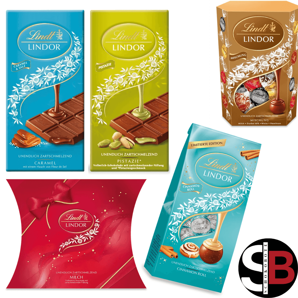 Lindt Weihnachtsbox LINDOR XXL – 1,05 kg SB132