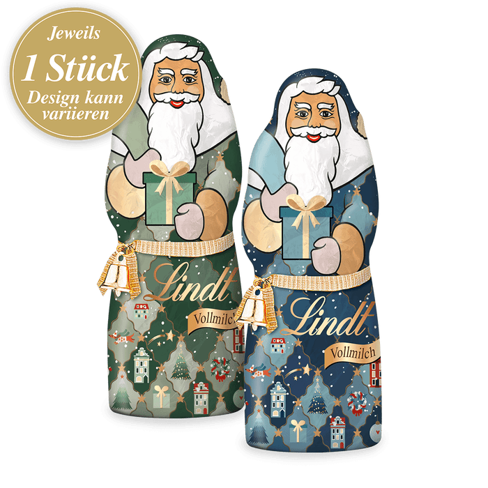 Lindt Weihnachtsmann Deko Edition 70 g – Motivvarianten