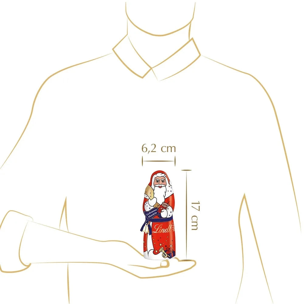 Lindt Weihnachtsmann Gebrannte Mandeln 125 g