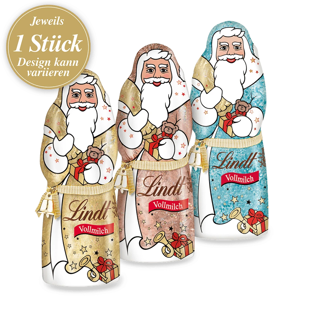 Lindt Weihnachtsmann Glamour 125 g