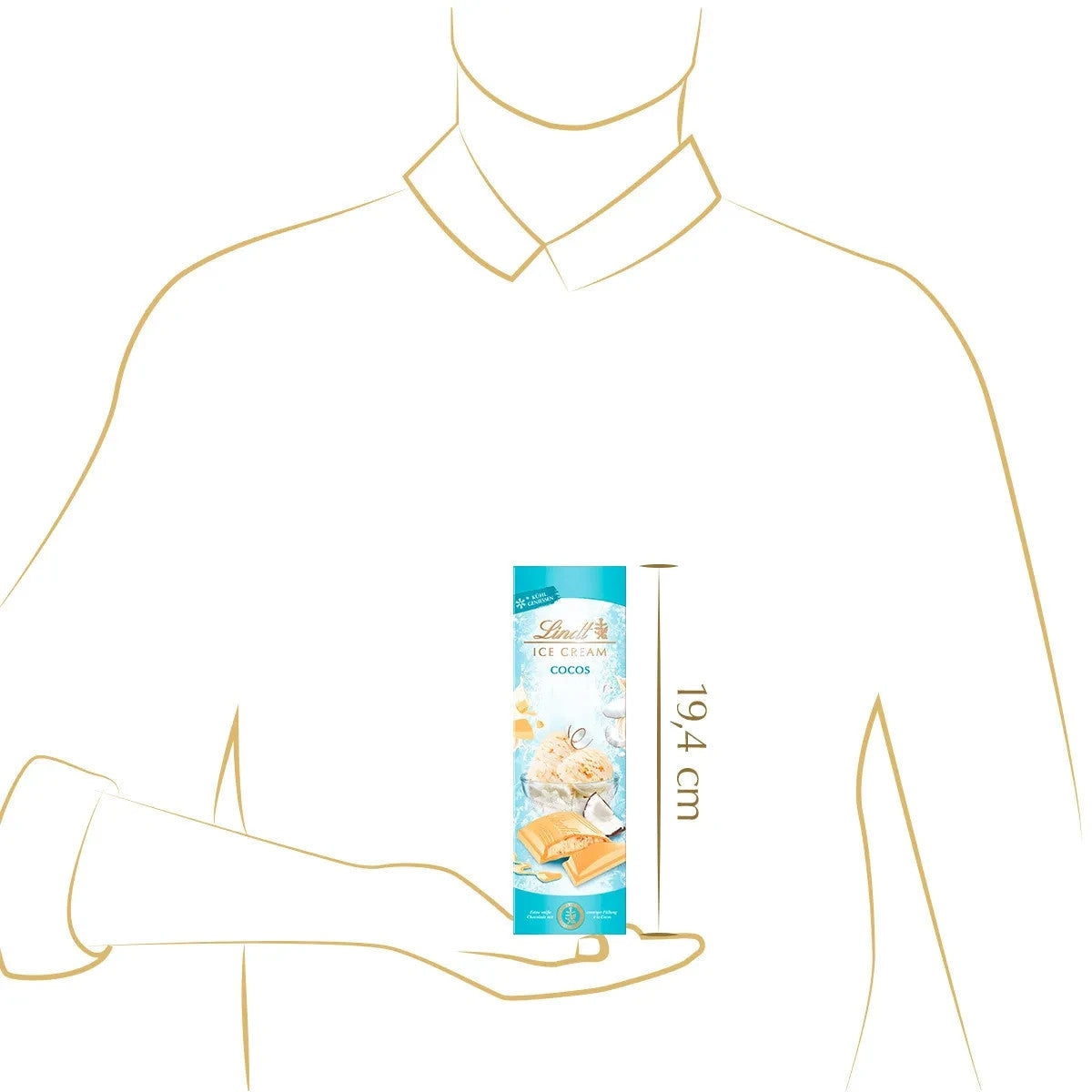 Lindt Weisse Schokolade Cocos Kokoscreme 100g 58c806-2