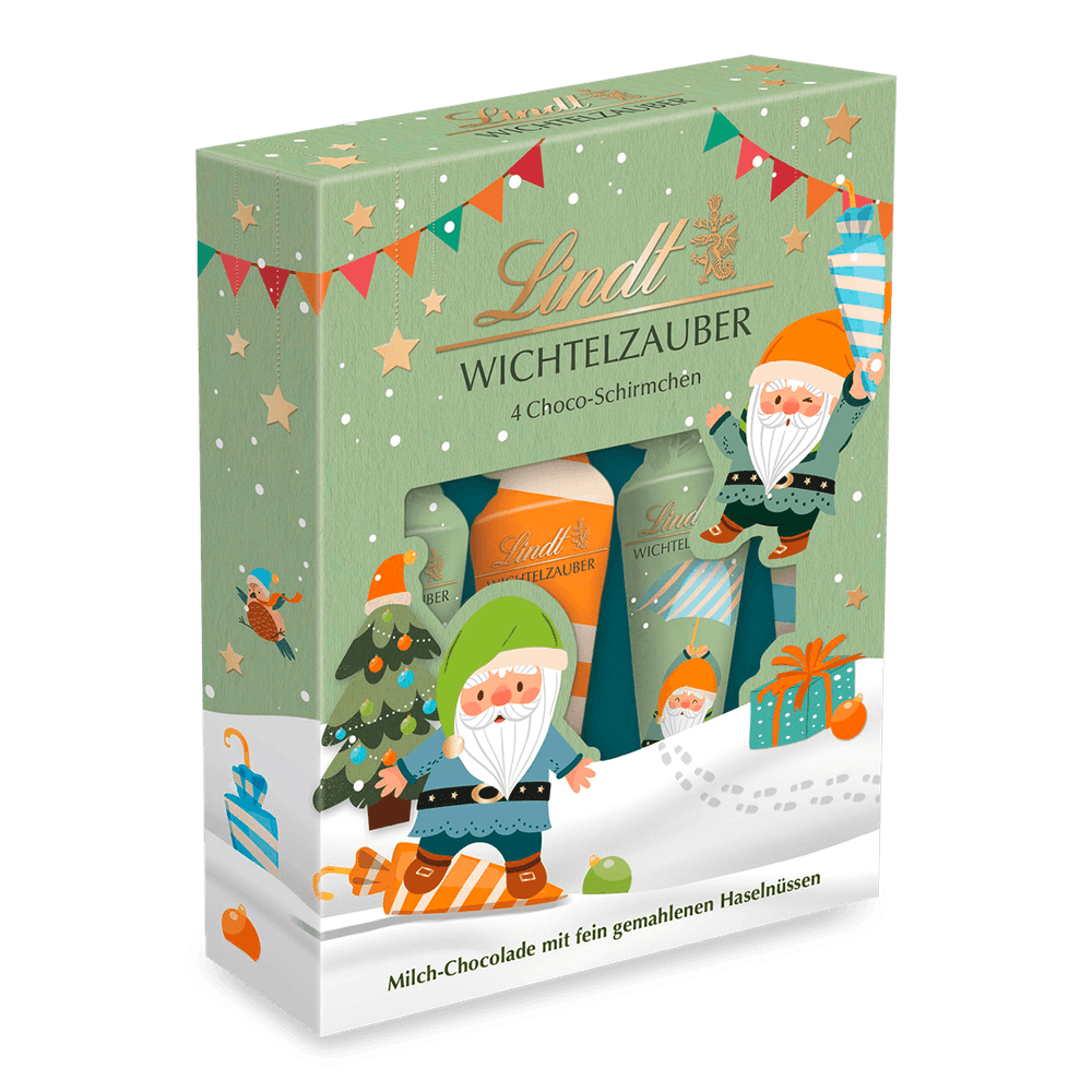 Lindt Wichtel Schirmchen 54 g
