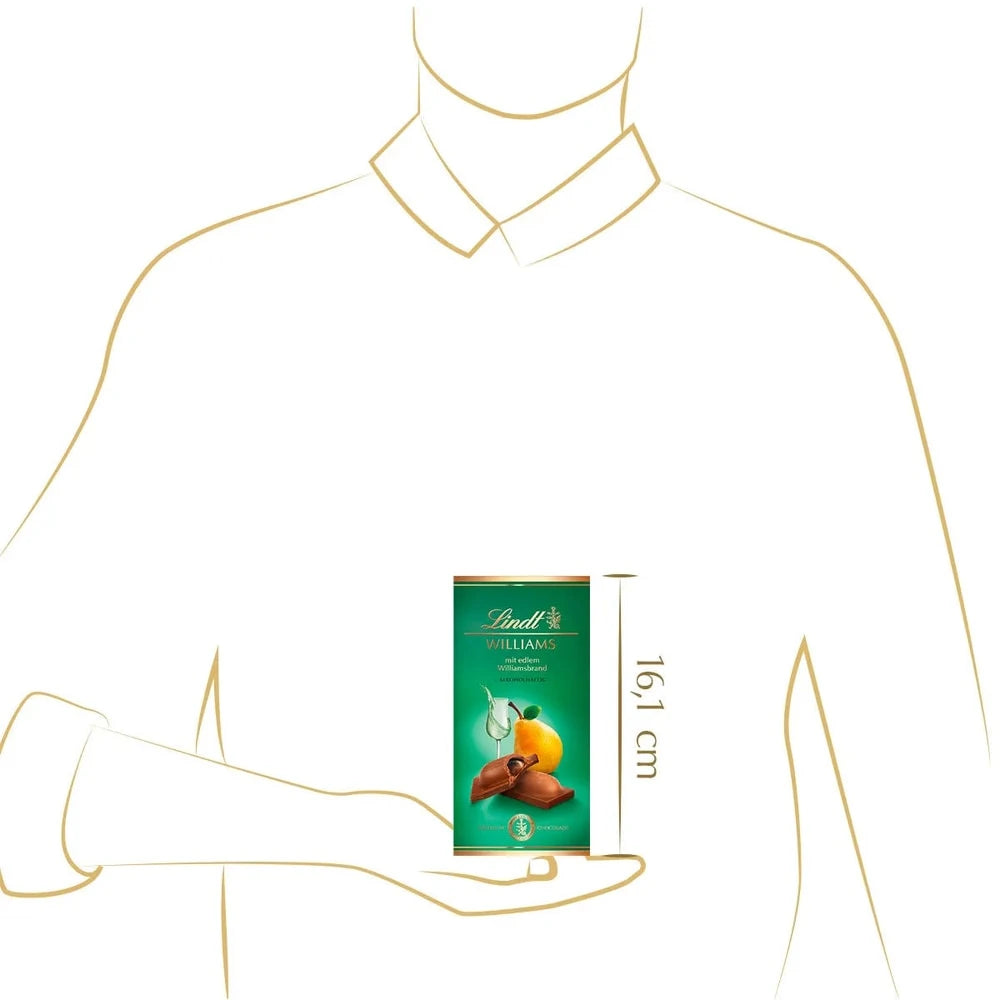 Lindt Williams Vollmilch Tafel 3x 100g