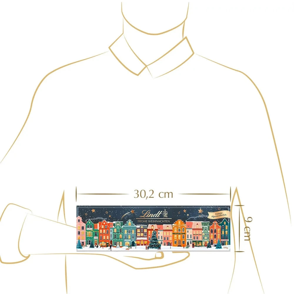 Lindt Winterhäuser Tafel Vollmilch 300 g