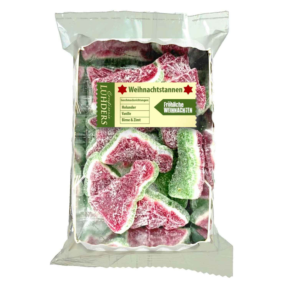 Lühders Weihnachtstannen Schaumzucker 150g