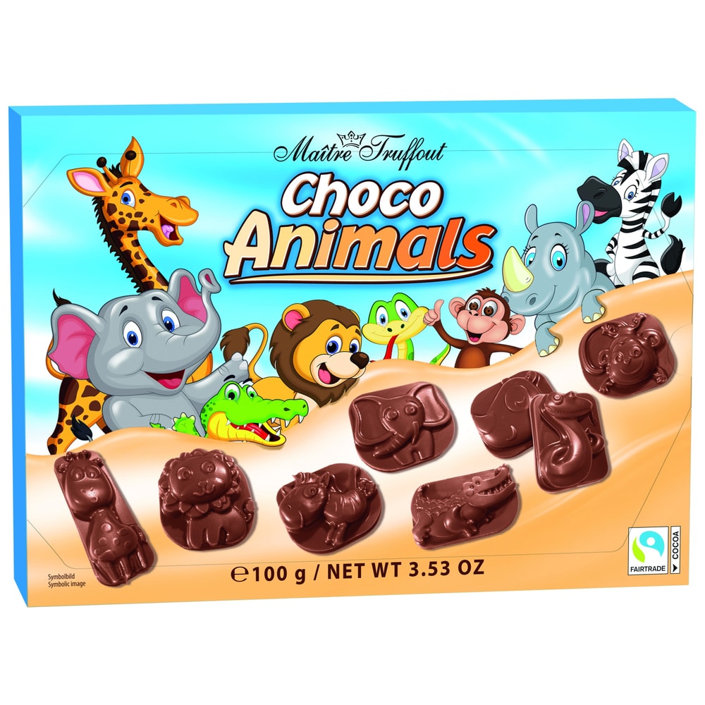 Maître Truffout Milchschokolade Choco Animals 100g