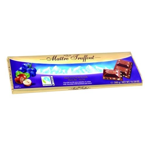 Maître Truffout Milchschokolade Traube - Nuss 300g 58c806-2
