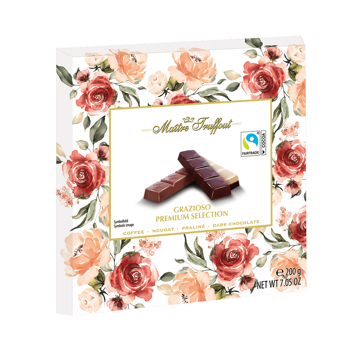Maitre Truffout Grazioso Premium Selection Pralinenriegel 200g 58c806-2