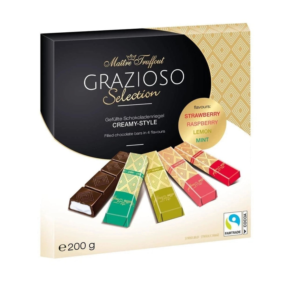 Maitre Truffout Grazioso Selection Pralinenriegel Creamy Style 200g