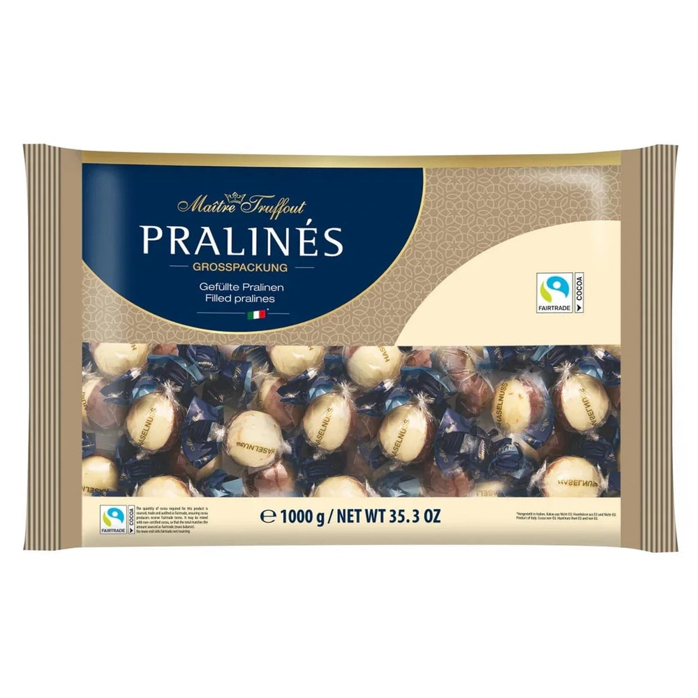 Maitre Truffout Pralinen Duo Haselnusscreme 1000g