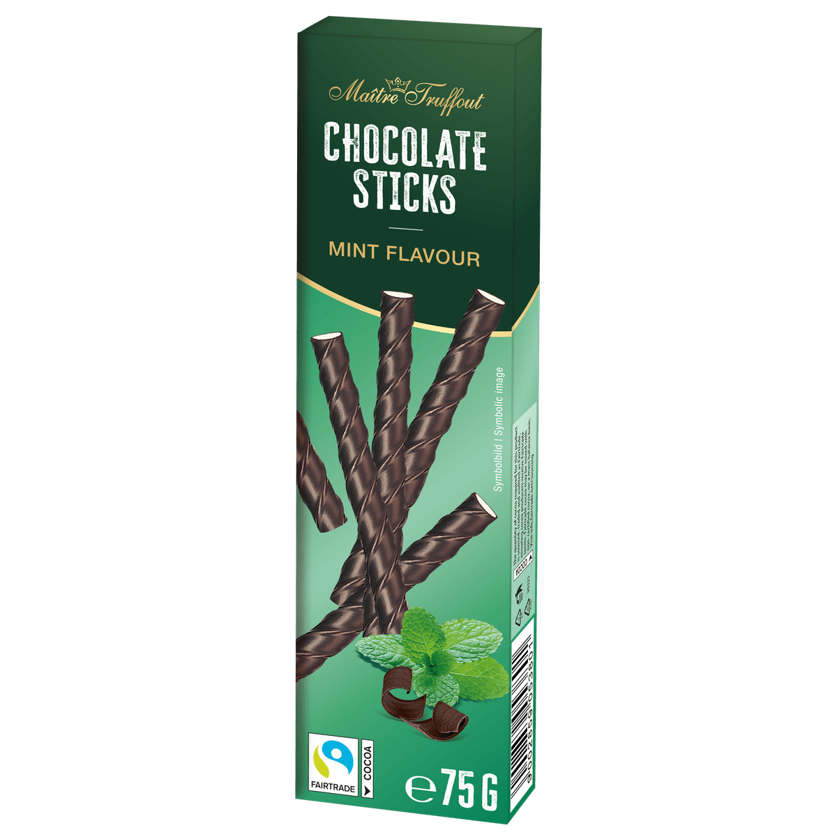 Maitre Truffout Zartbitterschokoladesticks Minze 75g 58c806-2