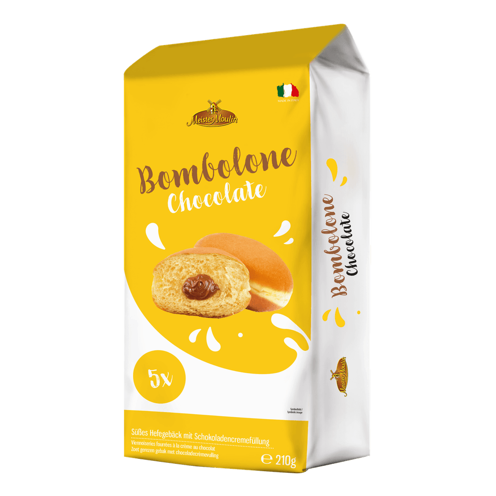 Meister Moulin Bombolone mit Schokoladencremefüllung 210g