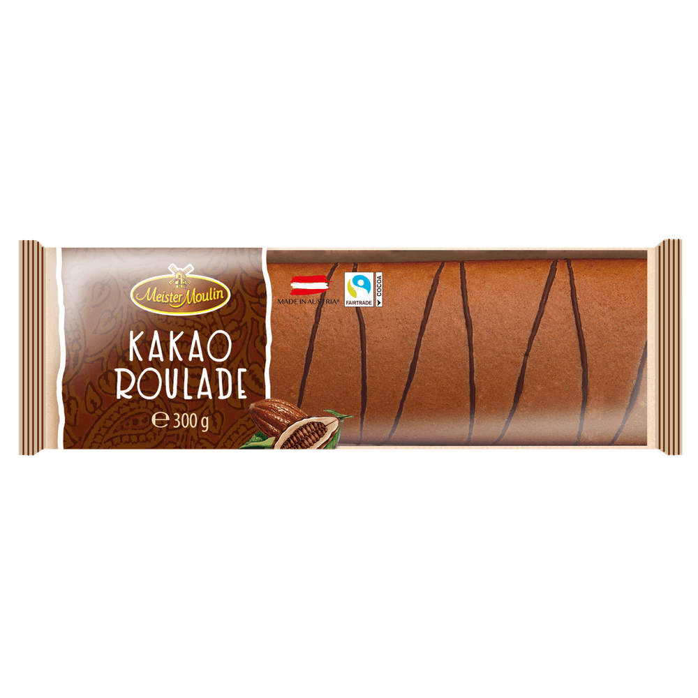 Meister Moulin Kakaoroulade 300g kakaofreie Schoko-Alternative