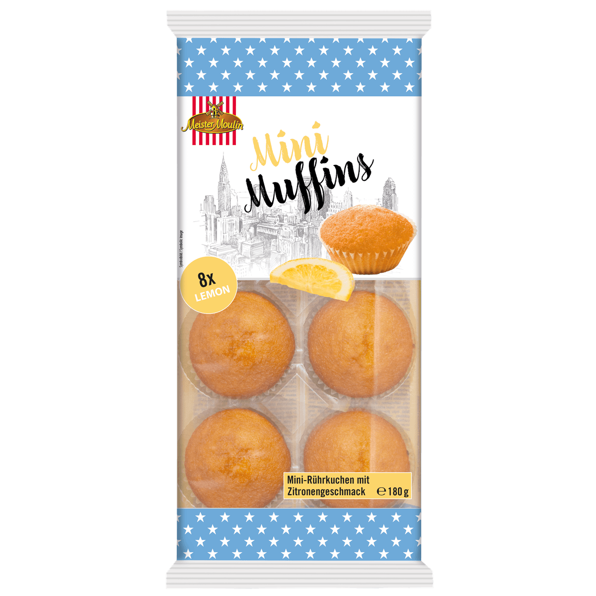 Meister Moulin Mini Muffins Lemon 8er 180g 58c806-2