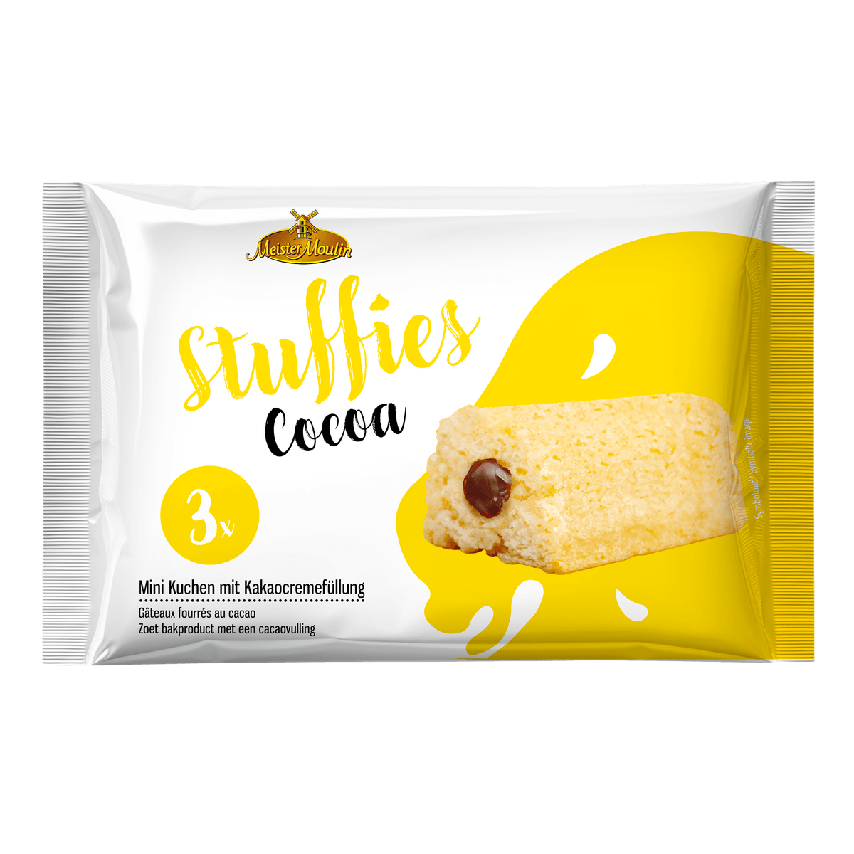 Meister Moulin Stuffies Mini Kuchen mit Kakaocreme 3x45g kakaofreie 58c806-2
