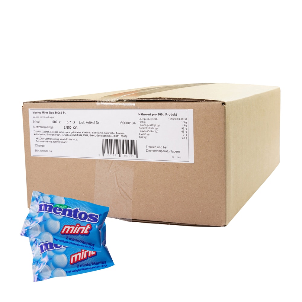 Mentos Mints Duo 500x2 St. 2,85kg