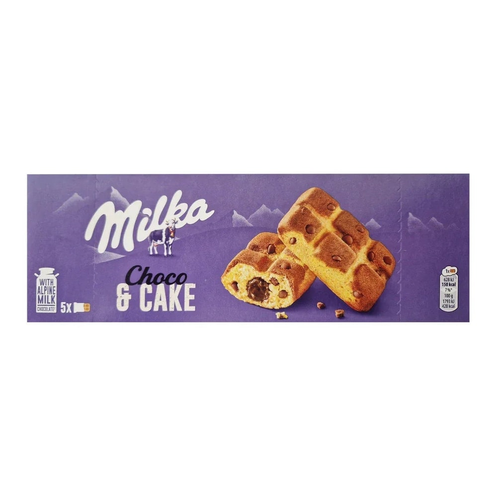 Milka Cake Choco Kuchen Alpenmilch 5x35g Schoko Füllung